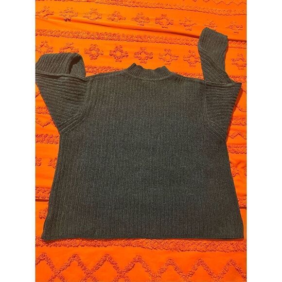 Vintage Spiegel women 2x. Creamy blue sweater big comfy cozy soft ribbed - Picture 14 of 15